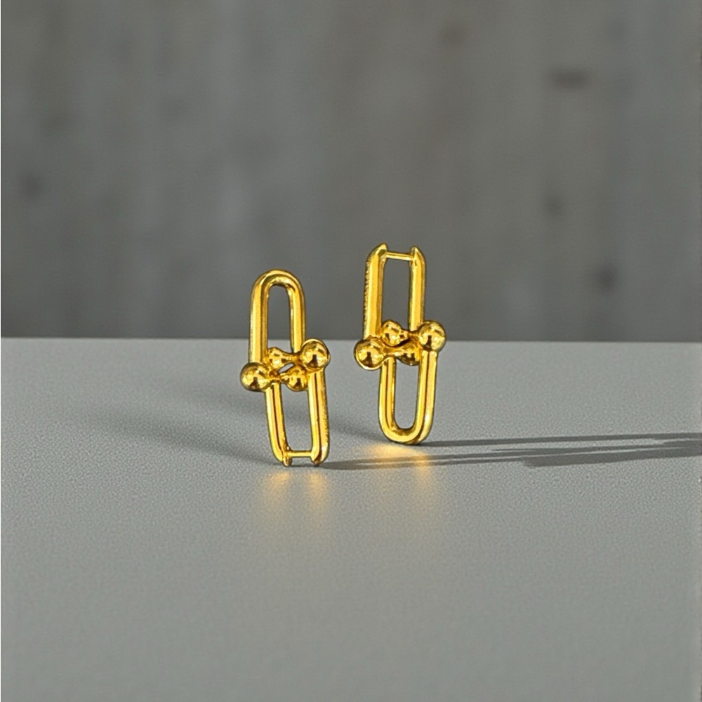 Chic Gold Earrings